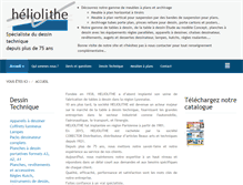 Tablet Screenshot of heliolithe.fr